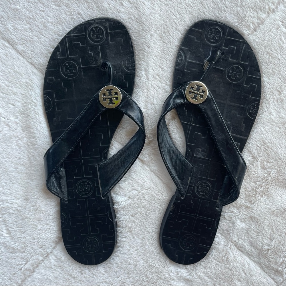Tory Burch Leather Flip Flop Sandal